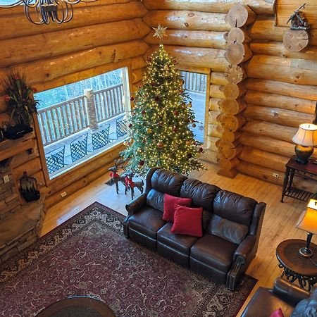 Big Bear Ridge Lodge - Breathtaking Mountain Views And Private Forest Scenes In Amazing Large Log Cabin Gatlinburg Exteriér fotografie