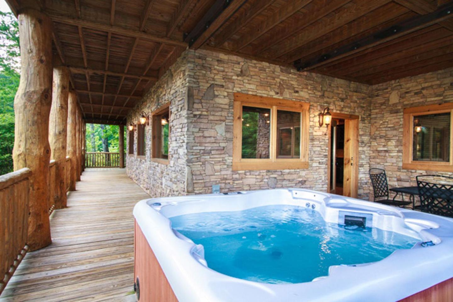 Big Bear Ridge Lodge - Breathtaking Mountain Views And Private Forest Scenes In Amazing Large Log Cabin Gatlinburg Exteriér fotografie