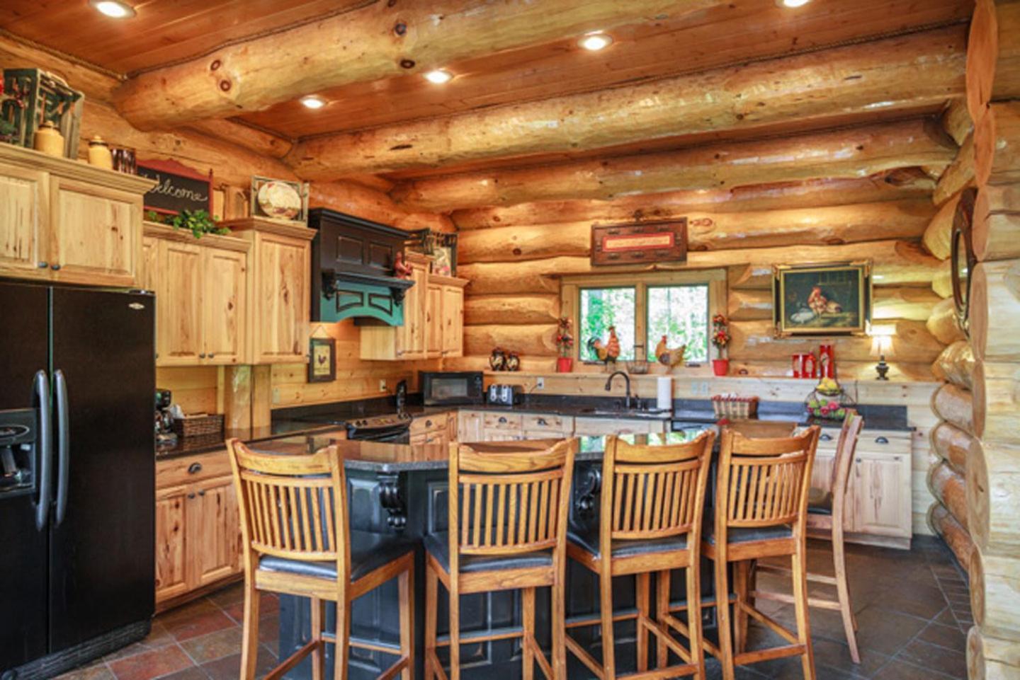 Big Bear Ridge Lodge - Breathtaking Mountain Views And Private Forest Scenes In Amazing Large Log Cabin Gatlinburg Exteriér fotografie